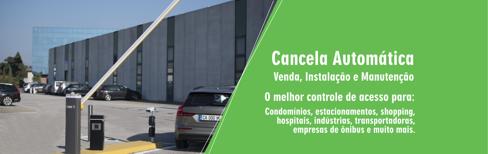 Instalador Autorizado Cancelas Came - Segurança e Eletronica